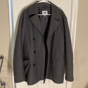 Wool overcoat / pea coat